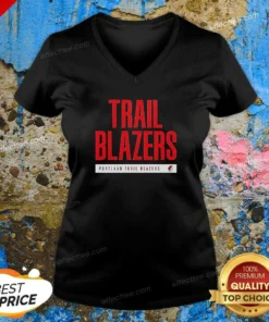 Pretty Ja Morant Portland Trail Blazers Logo V Neck Shirt v neck optimized featuring a sleek V neck cut