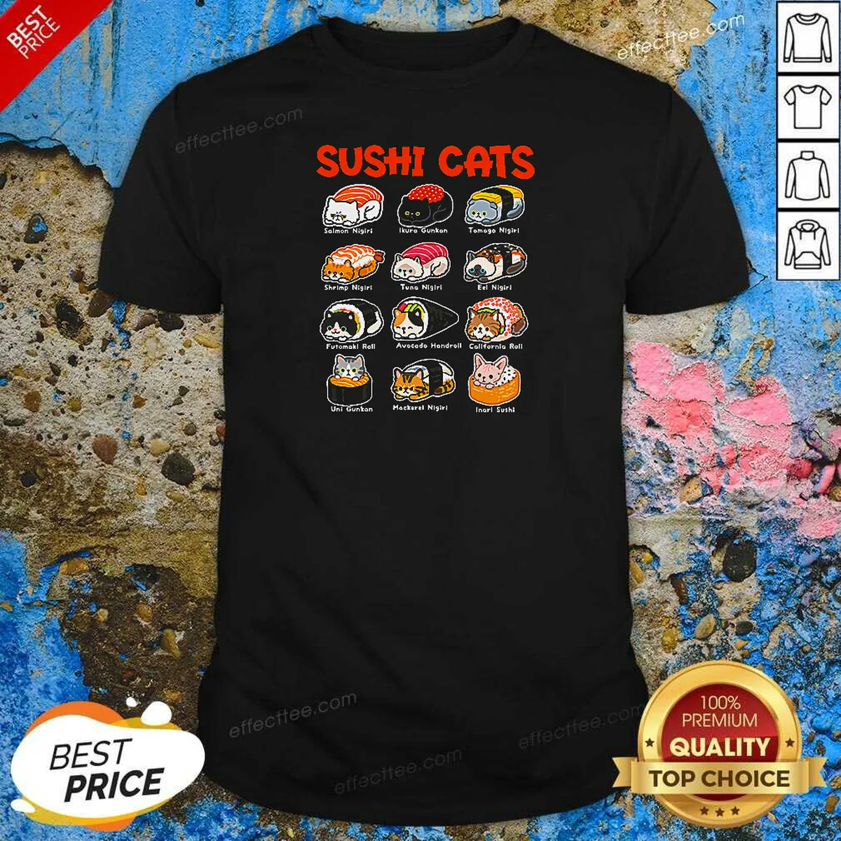 Pretty Kawaii Sushi Cats Shirt optimized Shirt Pretty Kawaii Sushi Cats Shirt optimized Shirt