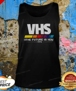 Pretty Top VHS The Future Is Here Tank Top