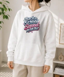 Top Back To School Squad Y2K Chrome Hoodie