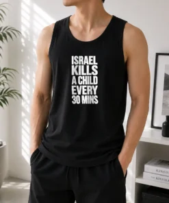 Top Israel Kills A Child Every 30 Mins Human Rights Tank Top