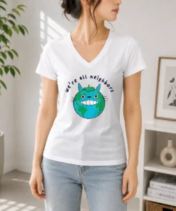 Top Neighbors From Woot! V-Neck Shirt