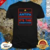 Top They Found The Antifa Handbook It'S The Constitution Quote shirt optimized on a classic crew neck short sleeve tee
