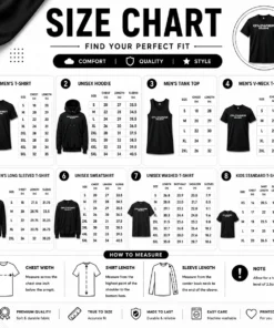 Size chart for Funny 0 Owners Bush with measurements in inches and cm to help choose the right fit