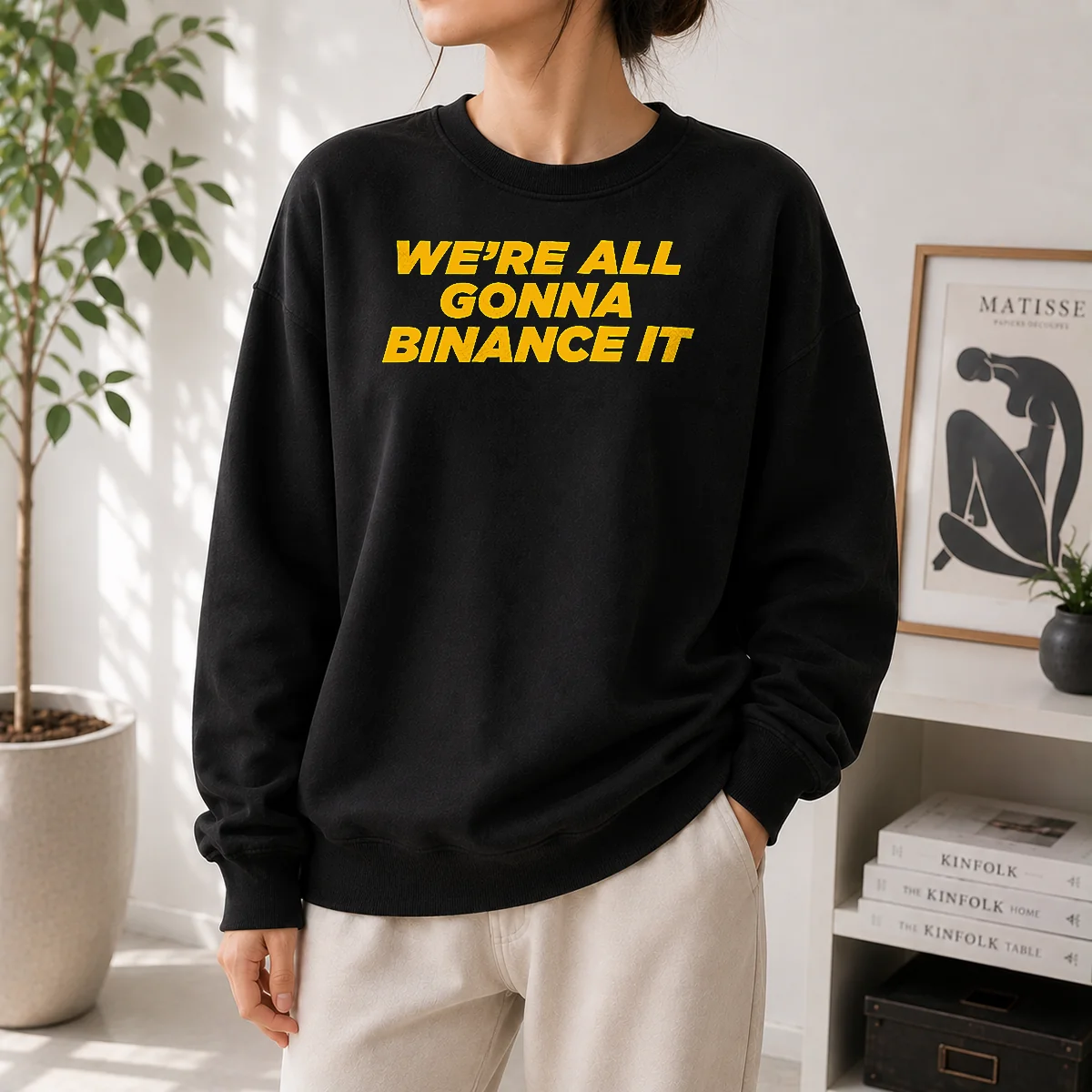 Funny We'Re All Gonna Binance It Sweater