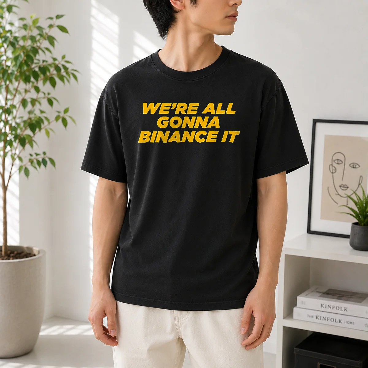 Funny We'Re All Gonna Binance It Shirt Funny We'Re All Gonna Binance It Shirt