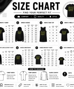 Size chart for Hot Awesome Julius Caesar Raise Your Hand If You'Ve Been Personally Victimized Quote with measurements in inches and cm to help choose the right fit