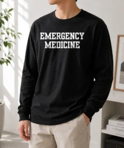 Hot Pretty Emergency Medical Crew Emergency Medicine Long Sleeve Shirt
