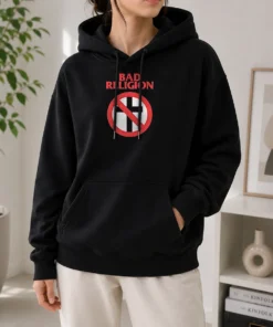Nice Funny Bad Religion Cross Logo Music Hoodie