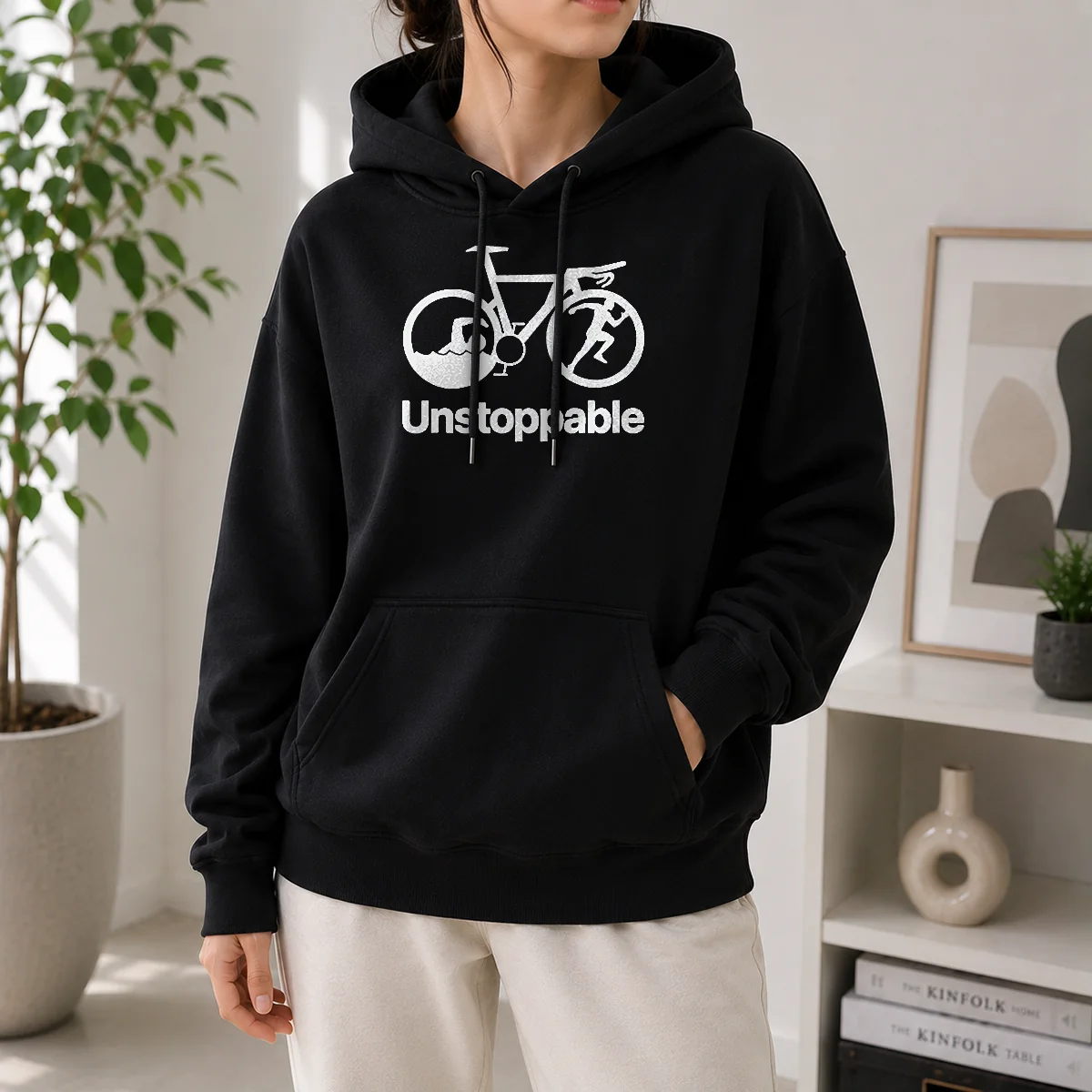 Nice Official Unstoppable Triathlon Hoodie
