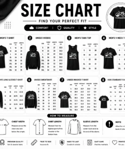 Size chart for Nice Official Unstoppable Triathlon with measurements in inches and cm to help choose the right fit