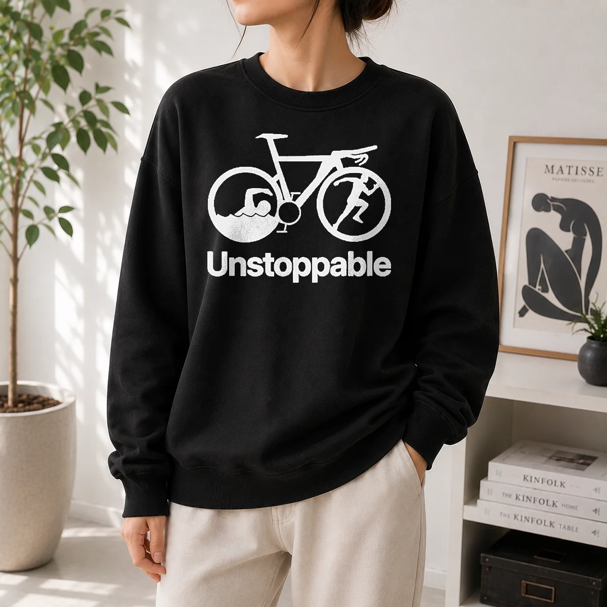 Nice Official Unstoppable Triathlon Sweater