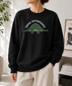 Nice Pretty Normal Distribusaurus Geek Sweater