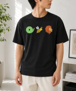 Official Hose Bee Lion Rebus Wordplay Visual Pun