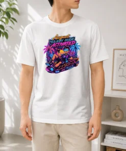 Official Hot August Holiday Neon Vibes For Summer Fun