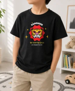 Premium Awesome Candiger The Sovereign Grace 4th Designer Toy Life Kids T-Shirt