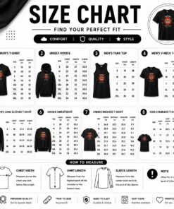 Size chart for Premium Awesome Candiger The Sovereign Grace 4th Designer Toy Life with measurements in inches and cm to help choose the right fit