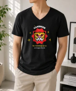 Premium Awesome Candiger The Sovereign Grace 4th Designer Toy Life V-Neck Shirt