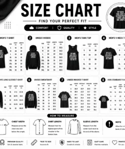 Size chart for Premium Top Couple Workshop My Wife Shops I Work with measurements in inches and cm to help choose the right fit