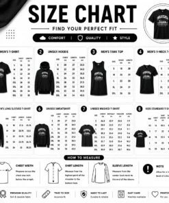 Size chart for Pretty Awesome Philadelphia State Of Pennsylvania United States Of America Established In 1682 with measurements in inches and cm to help choose the right fit