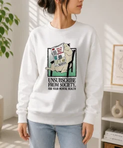 Pretty Cat Unsubscribe From Society How To Avoid Life S Problems How To Disassociate Sweater