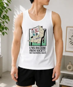 Pretty Cat Unsubscribe From Society How To Avoid Life S Problems How To Disassociate Tank Top