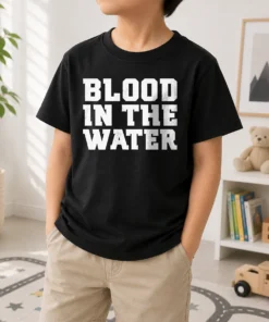 Pretty Clemson Football Blood In The Water Kids T-Shirt