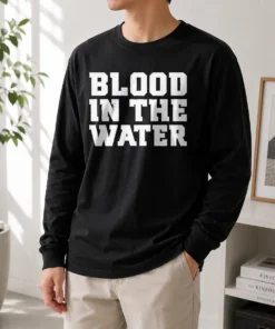 Pretty Clemson Football Blood In The Water Long Sleeve Shirt