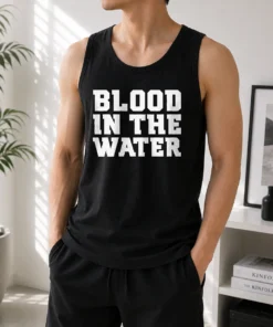 Pretty Clemson Football Blood In The Water Tank Top