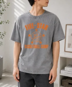 Pretty Five Star Basketball Camp 60th Anniversary Washed T-Shirt