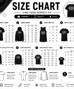 Size chart for Pretty I Trigger The Poorly Educated I'M Great At It with measurements in inches and cm to help choose the right fit
