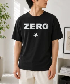 Top Distressed Zero Star Logo Smashing Pumpkins