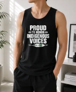 Top Nice Minimalist Indigenous Peoples Day Pride Celebration Tank Top